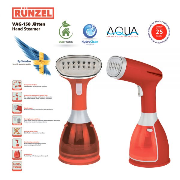 Runzel VAG-150 Jatten универсальный ручной отпариватель с давлением